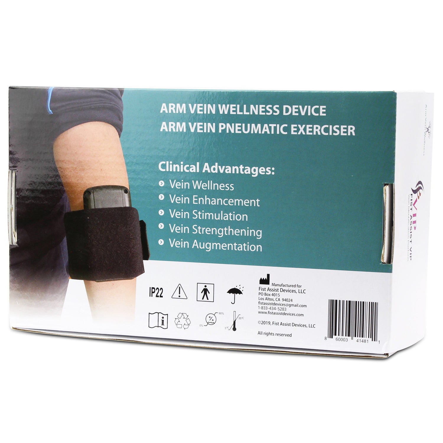 Fist Assist VIP: Arm Vein Wellness Device